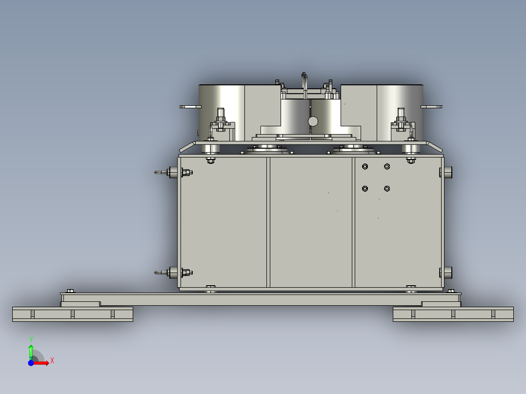 全连续式冷连轧机前视图