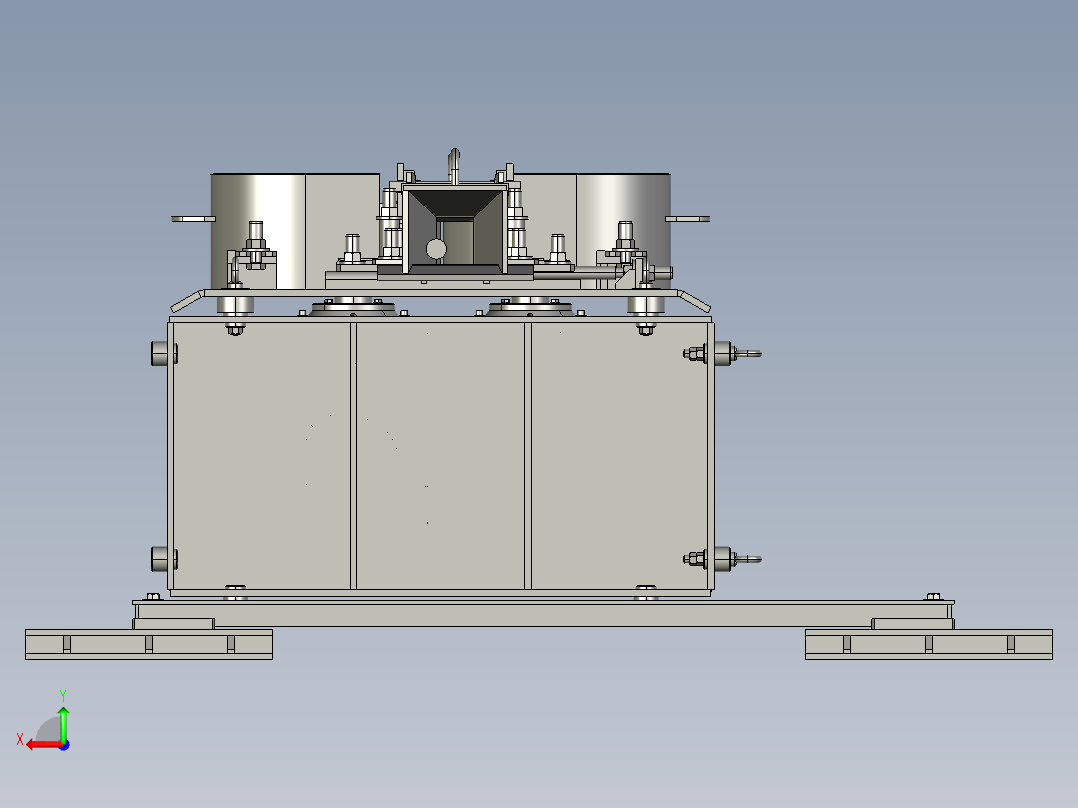 全连续式冷连轧机后视图