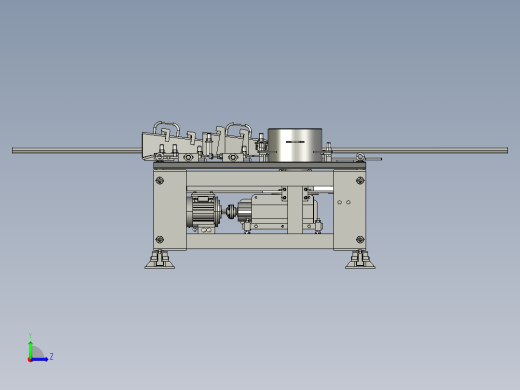 全连续式冷连轧机左视缩略图