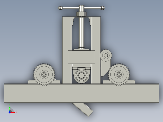 异型钢管生产的折弯设备前视缩略图