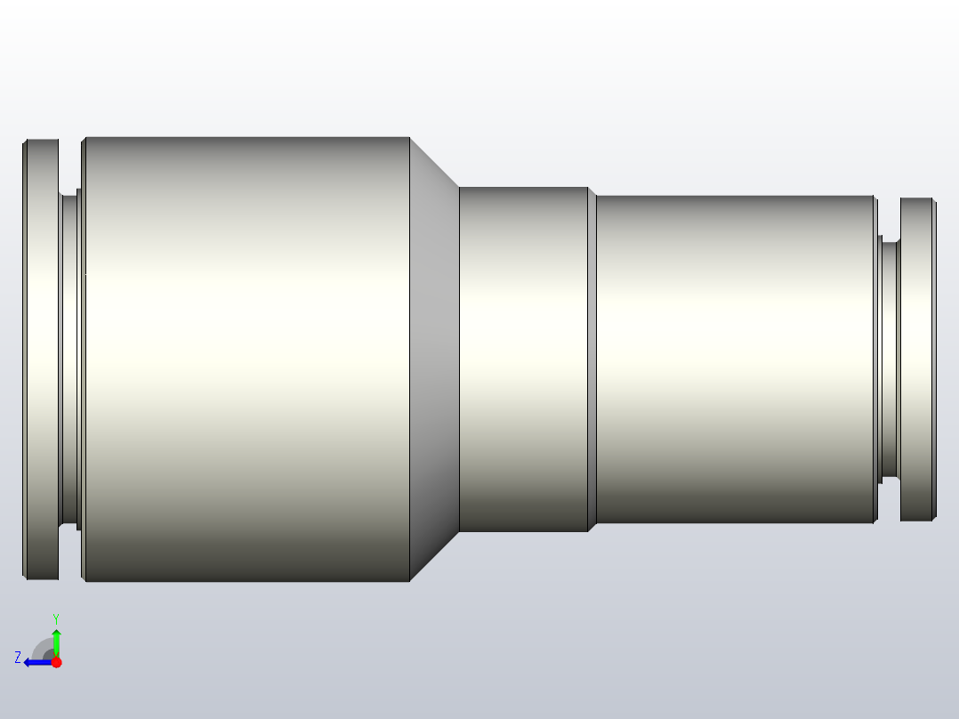 快插接头NPQH-D-Q12-Q8-P10右视图