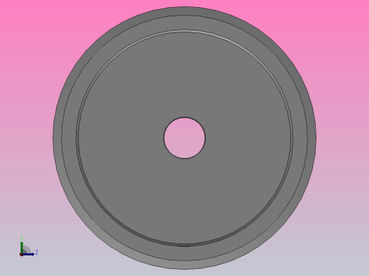 标准型梯形齿同步带轮L型_SLHC-32-150-dc16-A左视缩略图