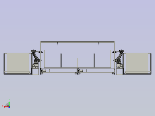 六轴机器人在大型玻璃基板自动上料中的应用后视缩略图