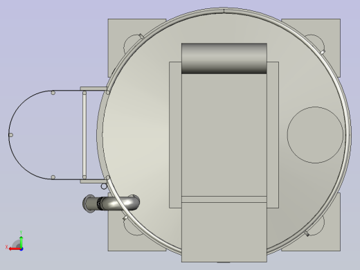 石灰粉纯碱活性炭料仓后视缩略图