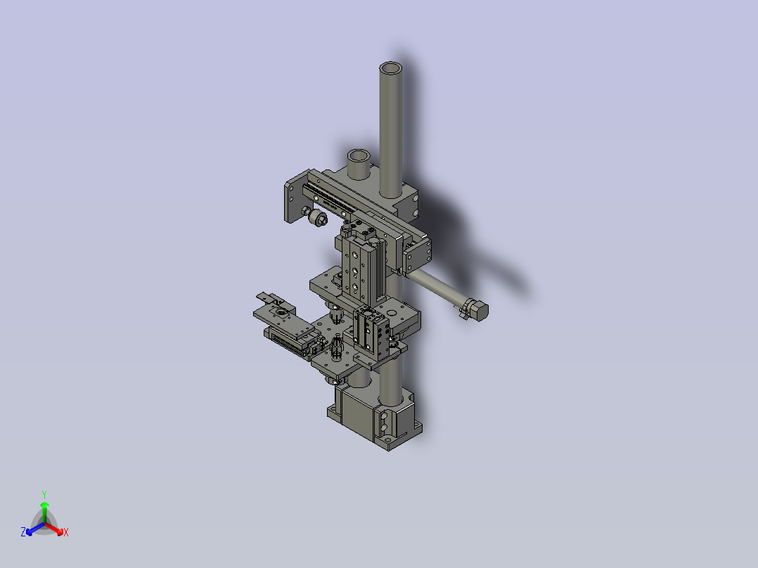 JALD23-4-O圈上料-Z-01正等轴测图