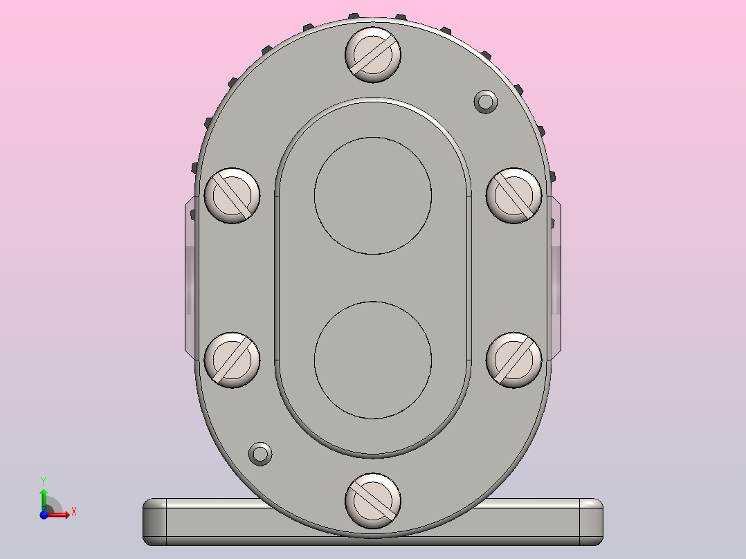 齿轮泵02前视图