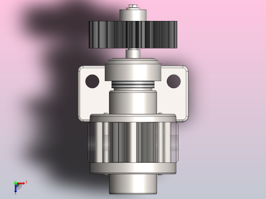 齿轮泵02俯视缩略图