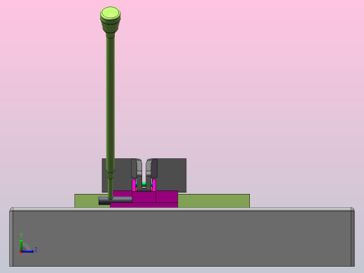 一种双面夹持工装左视缩略图