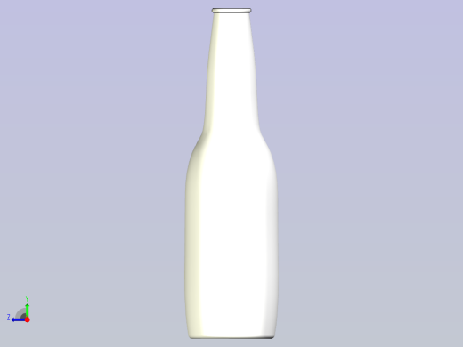啤酒瓶右视缩略图