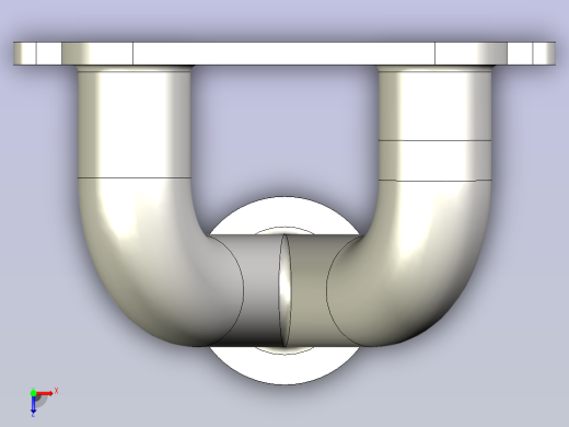 具备设计功能的 Autodesk Inventor 2019软件。俯视缩略图