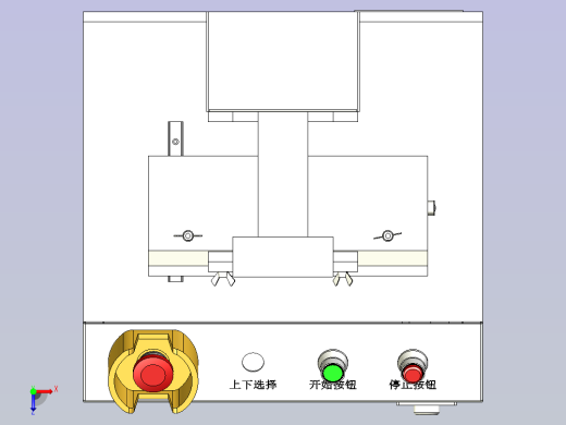 拉力测试计3D模型俯视缩略图