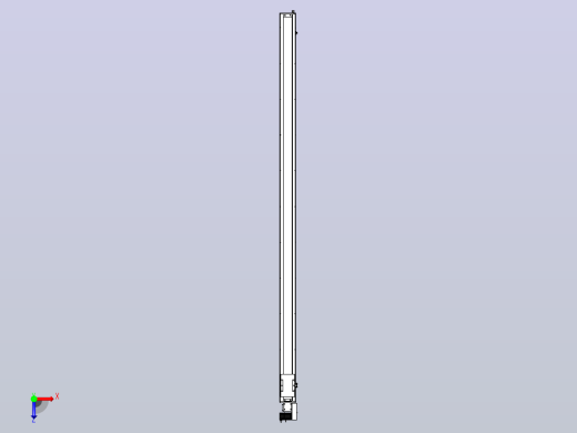 SCM14-2950-R滚珠花健、支撑座、滚珠丝杠、交叉导轨、直线模组俯视缩略图