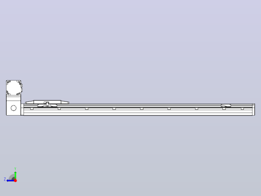 机器人皮带驱动直线轴TPA-GCB-150-P80-L950-LU-M75-N3右视缩略图