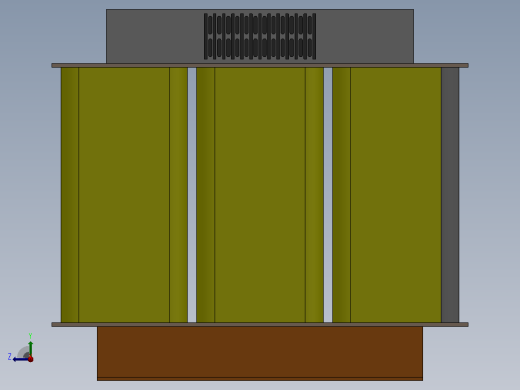 SG型0.3KVA-6KVA变压器[SG-1KVA]右视缩略图