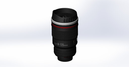 高清相关微距镜头模型3D图纸 Solidworks设计 附STEP缩略图