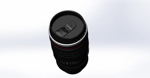 高清相关微距镜头模型3D图纸 Solidworks设计 附STEP缩略图