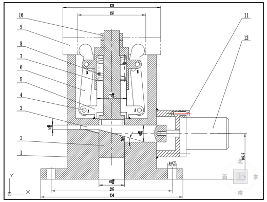 液压夹具设计（CAD+说明书）缩略图