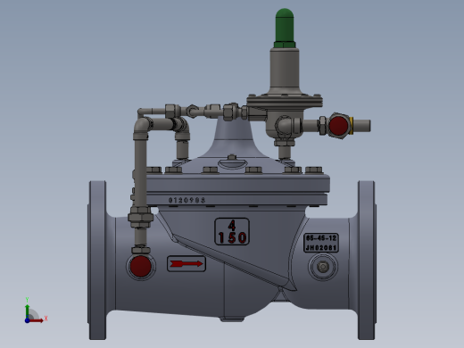 水力控制阀-水锤预防阀前视缩略图