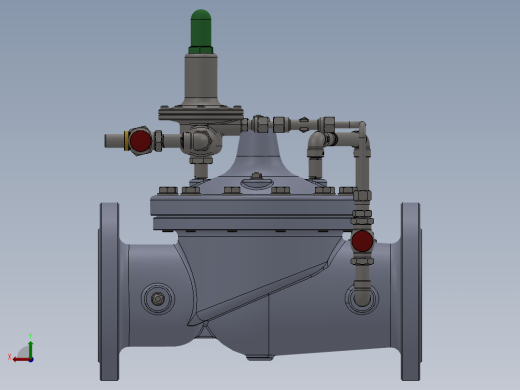 水力控制阀-水锤预防阀后视缩略图