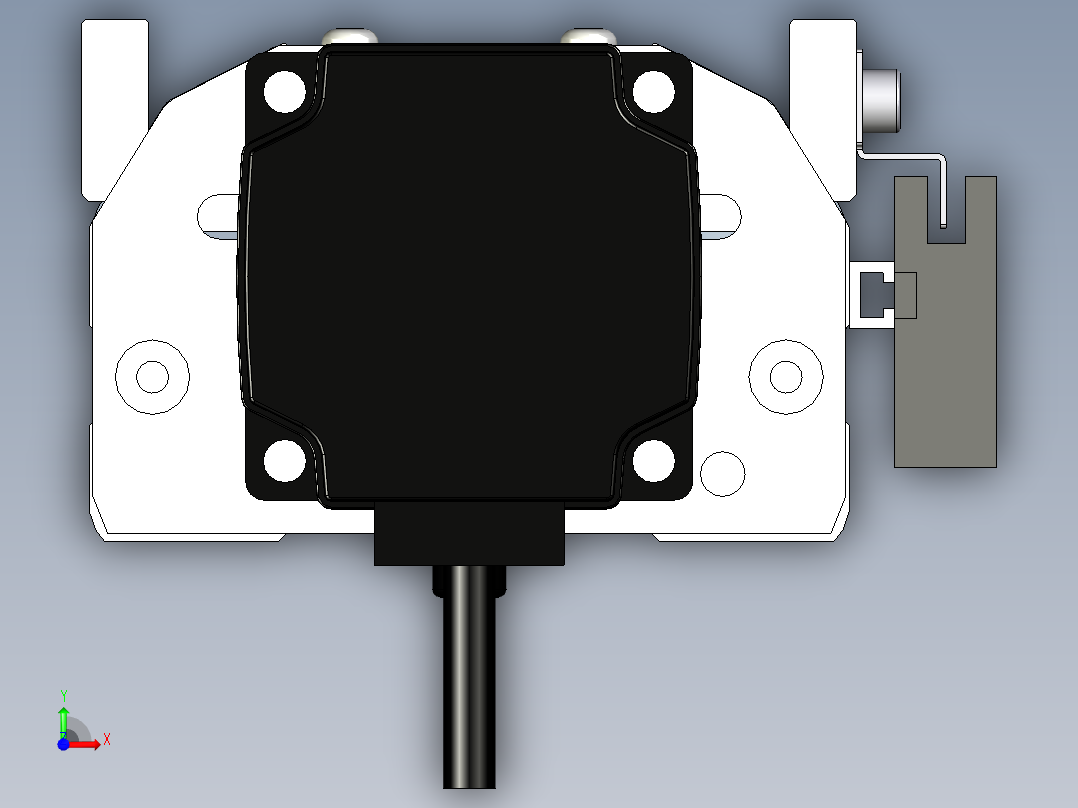 Toyo东佑达直线模组-ETH12-850-BC-200W+煞車前视图