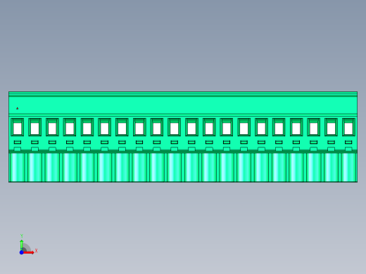 DEGSON 2EDG 系列 5.0mm 可插拔接线端子组-2EDGKB-5.0-20P-14-00AH前视缩略图