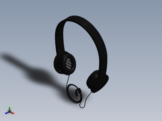 耳机2正等轴测缩略图