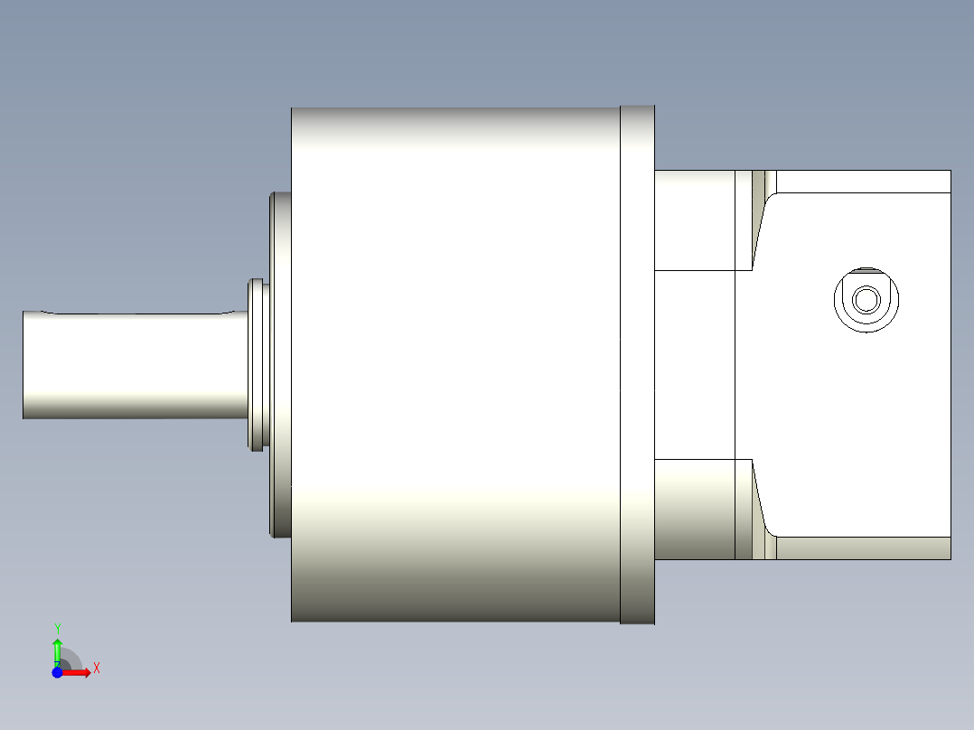 直齿PLE120-L2-LC 14-73-98.43-M6.stp前视图