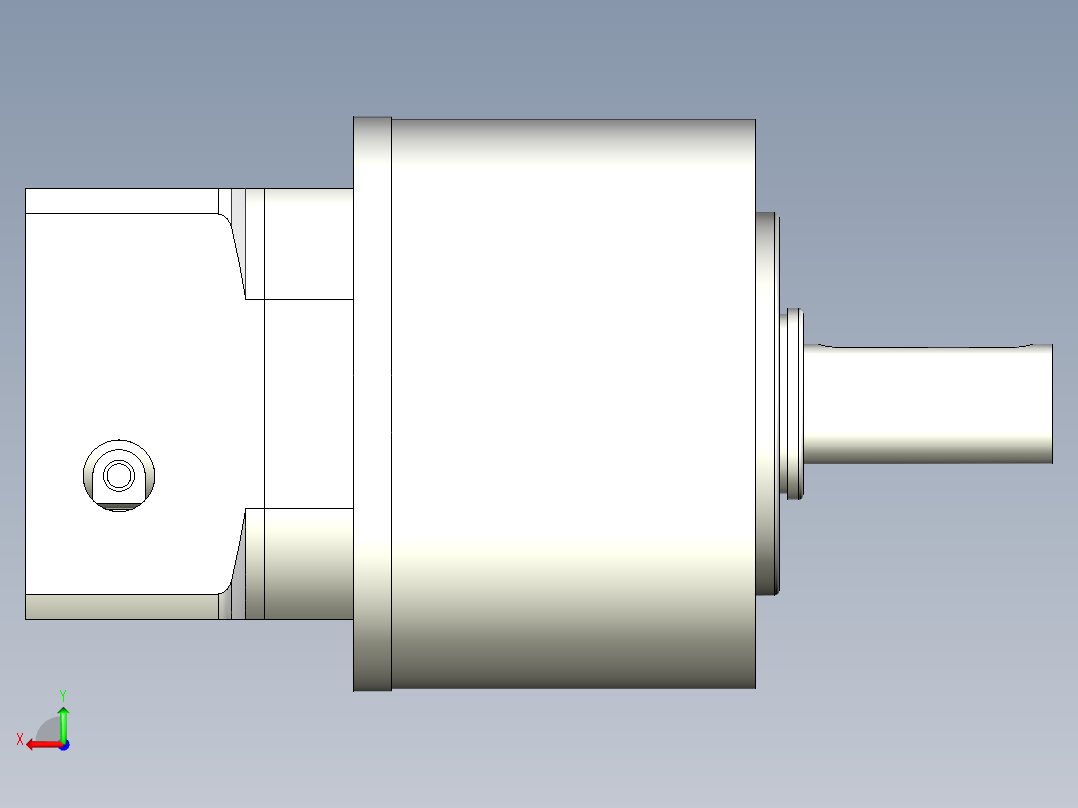 直齿PLE120-L2-LC 14-73-98.43-M6.stp后视图