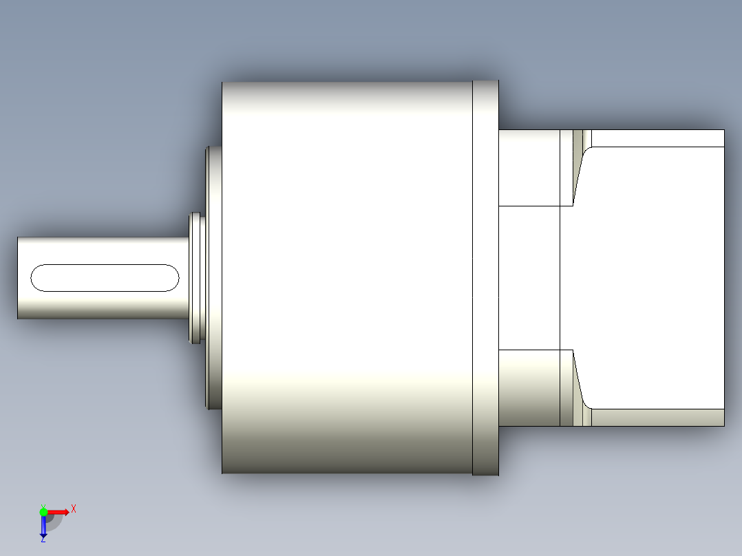 直齿PLE120-L2-LC 14-73-98.43-M6.stp俯视图