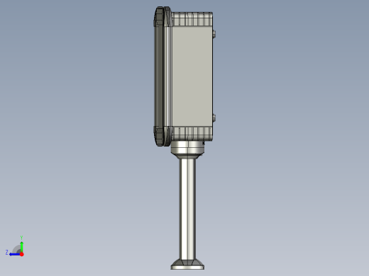 向下固定底座+箱体连接器+控制箱右视缩略图