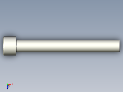 螺钉-DIN_912-M22x180.stp俯视缩略图