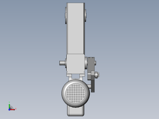 电动摆臂连杆快速往复搬运抓手前视缩略图