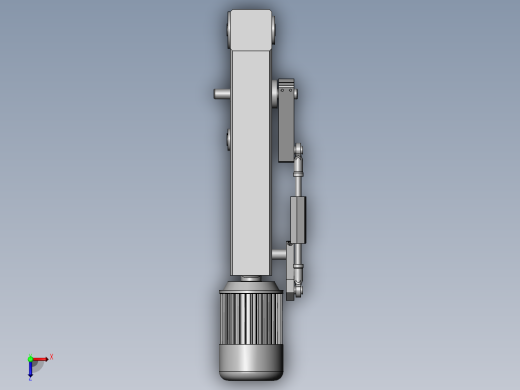 电动摆臂连杆快速往复搬运抓手俯视缩略图