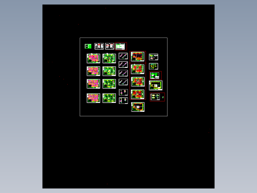 某商贸综合楼通风空调图