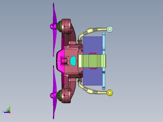 运送空降机器人飞行器右视缩略图