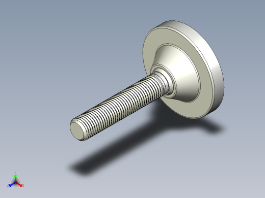 工程塑膠水平調整腳座254-3D多系列多零件图纸模型