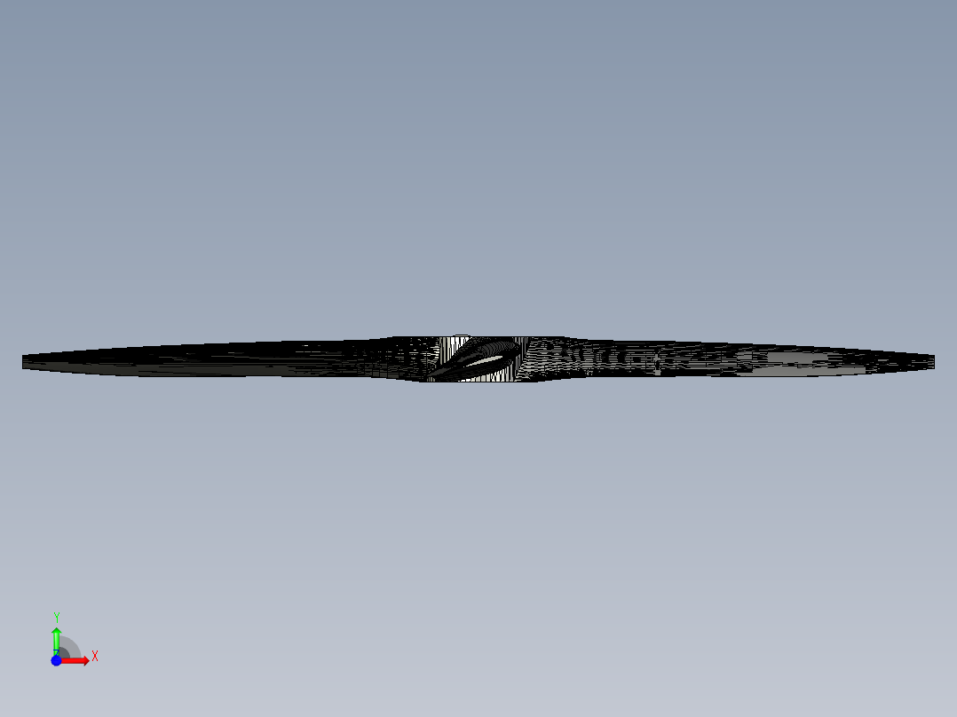 飞机螺旋桨前视图