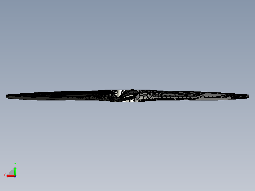 飞机螺旋桨后视图