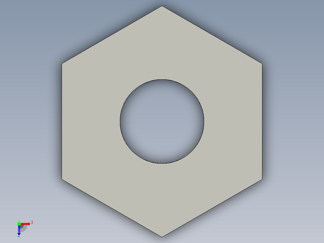 基恩士FU-67nut_kc图纸模型俯视图