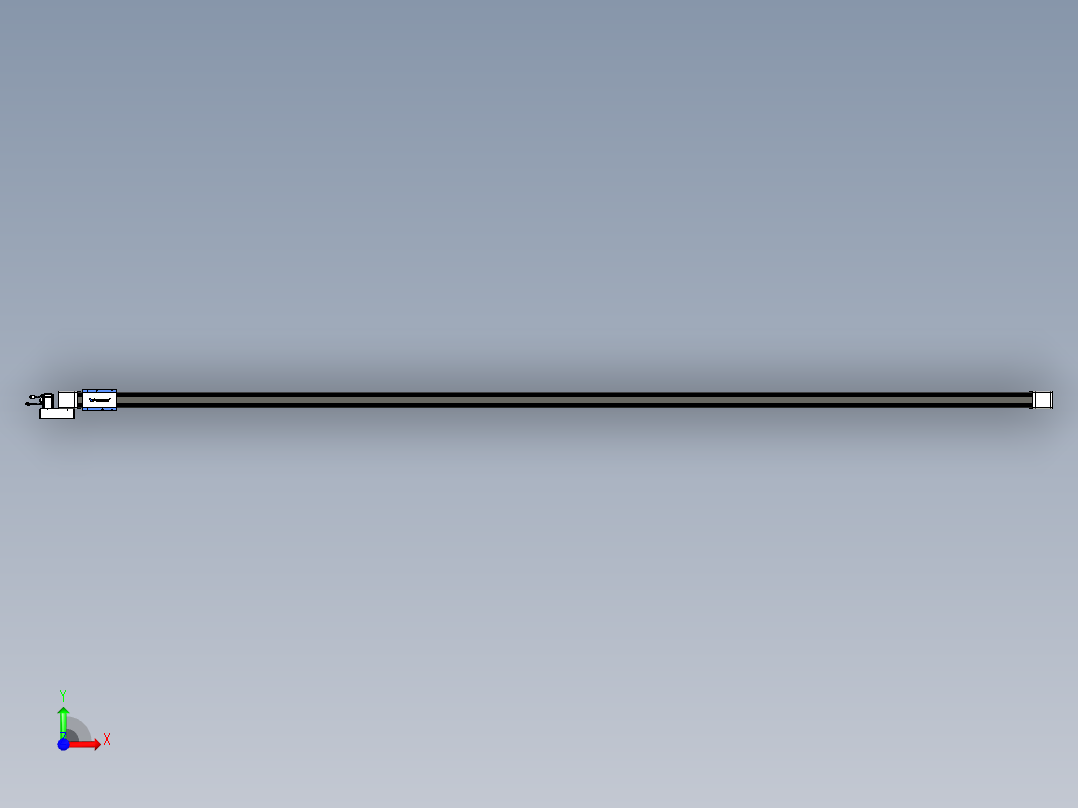 威洛博LB.GB同步带传动--欧规系列GB8-L96-S4850-BL-P40前视图