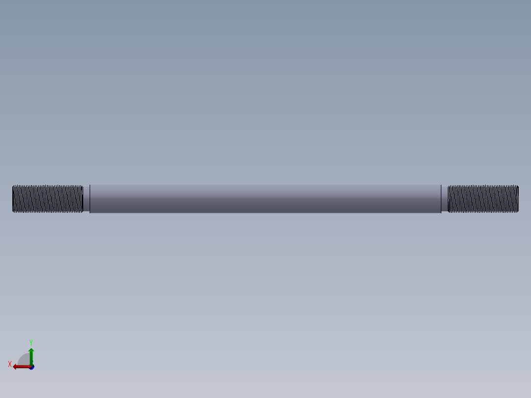 液压油缸 3后视图