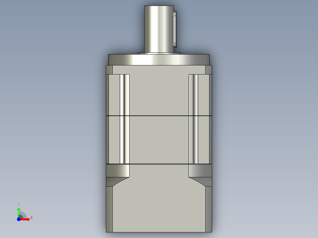 斜齿PGH115-L2 22-95-115-M8.STEP前视图