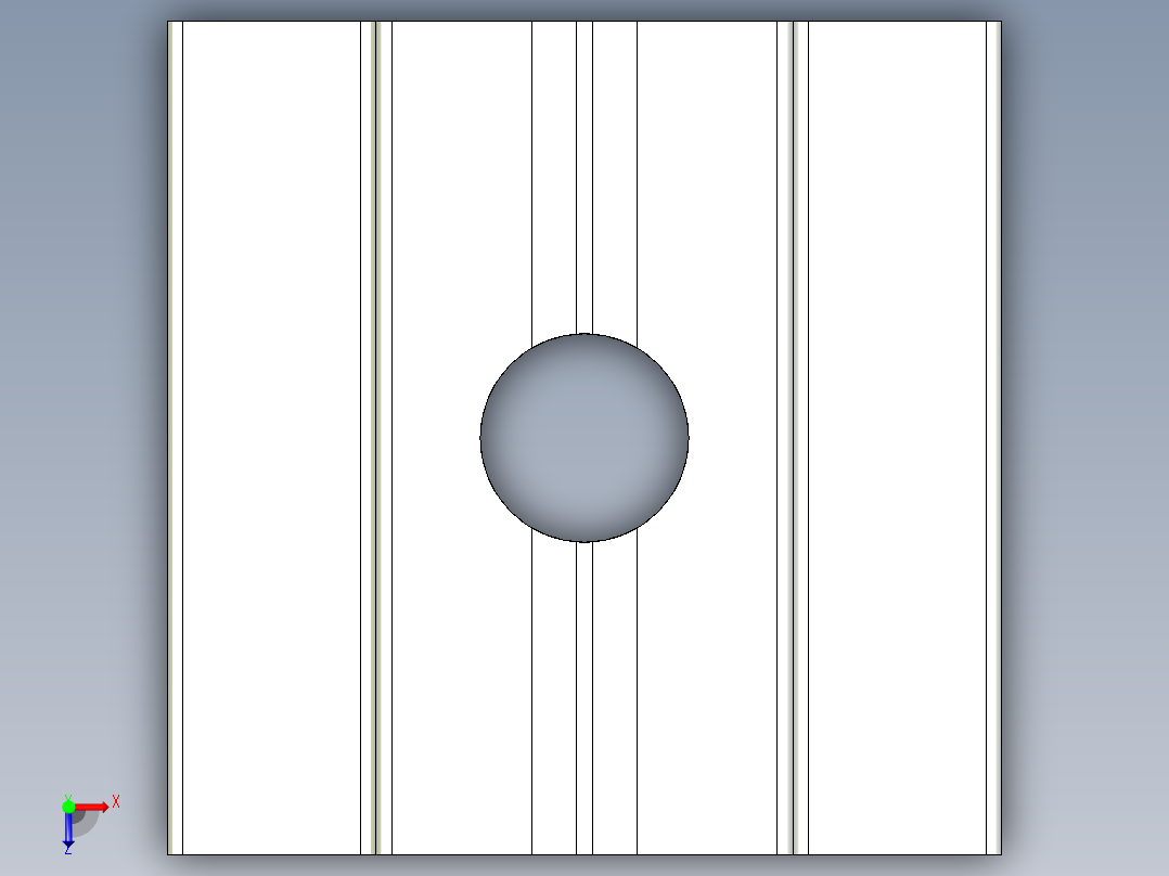 型材-BR 8 SLOT M4 SLIDE BLOCK KJN514928俯视图