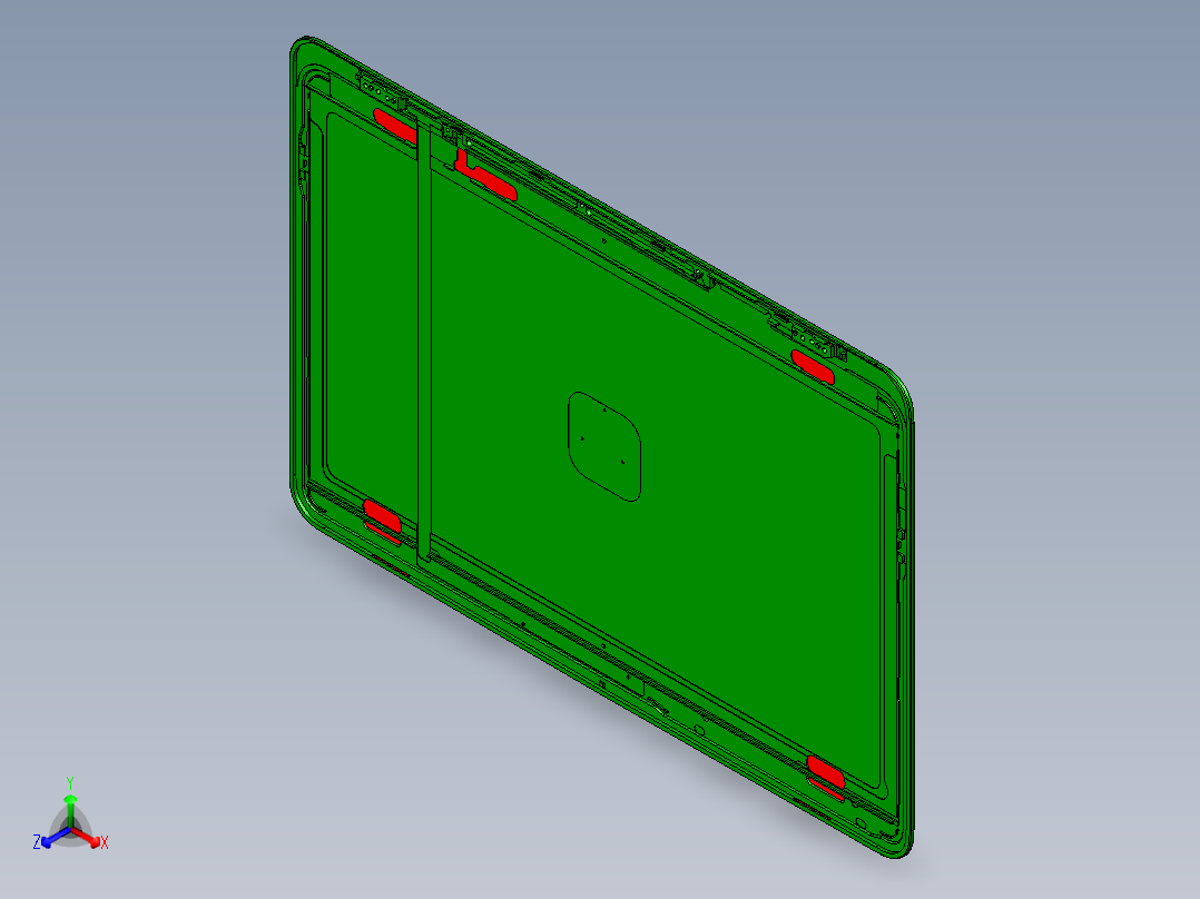 vaub0_lcd_cover619正等轴测图