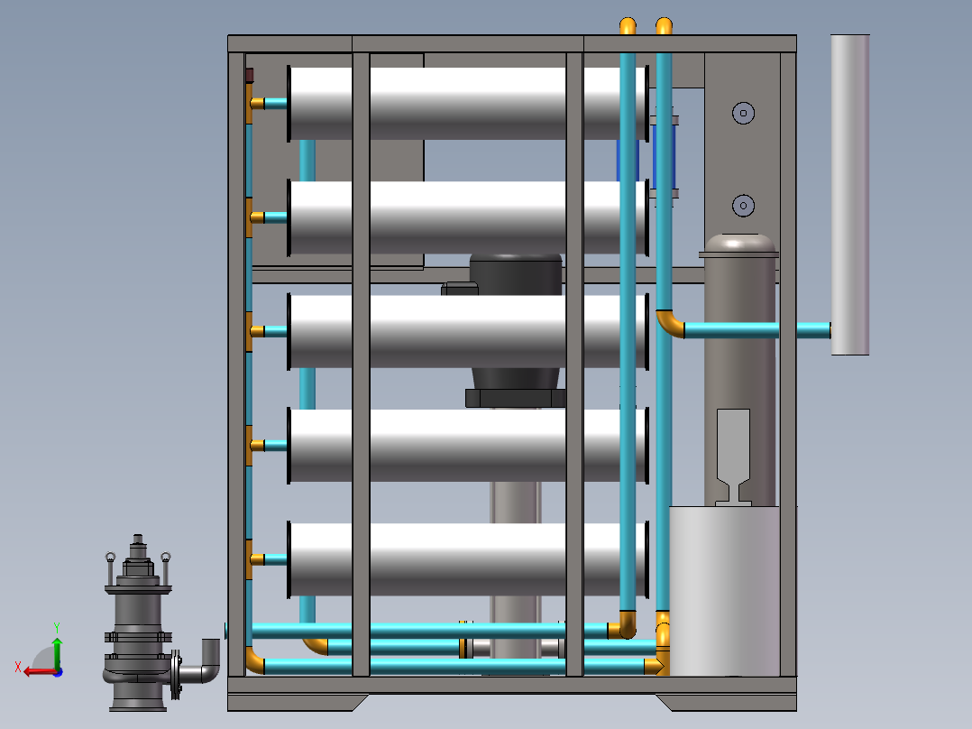 反渗透膜过滤器sw20可编辑后视图