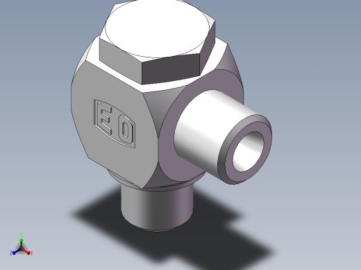 高压铰接式90度接头、1DI-14-B04