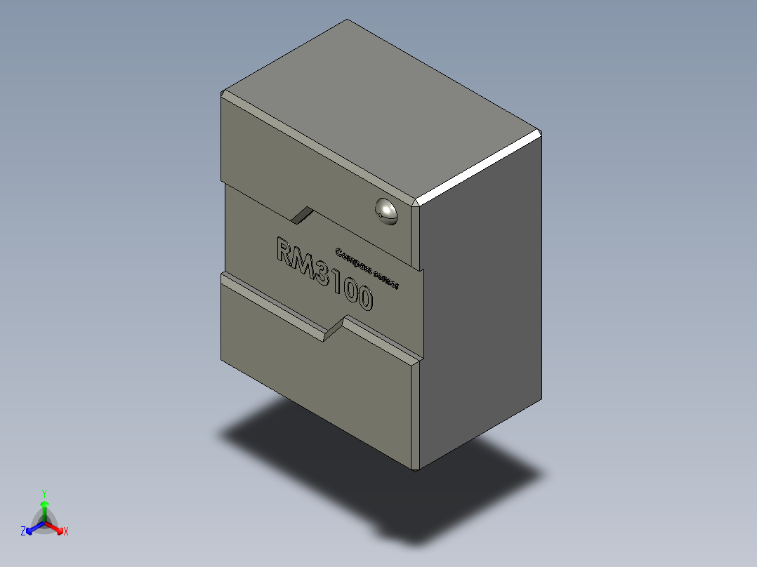 罗盘传感器 RM3100主视图