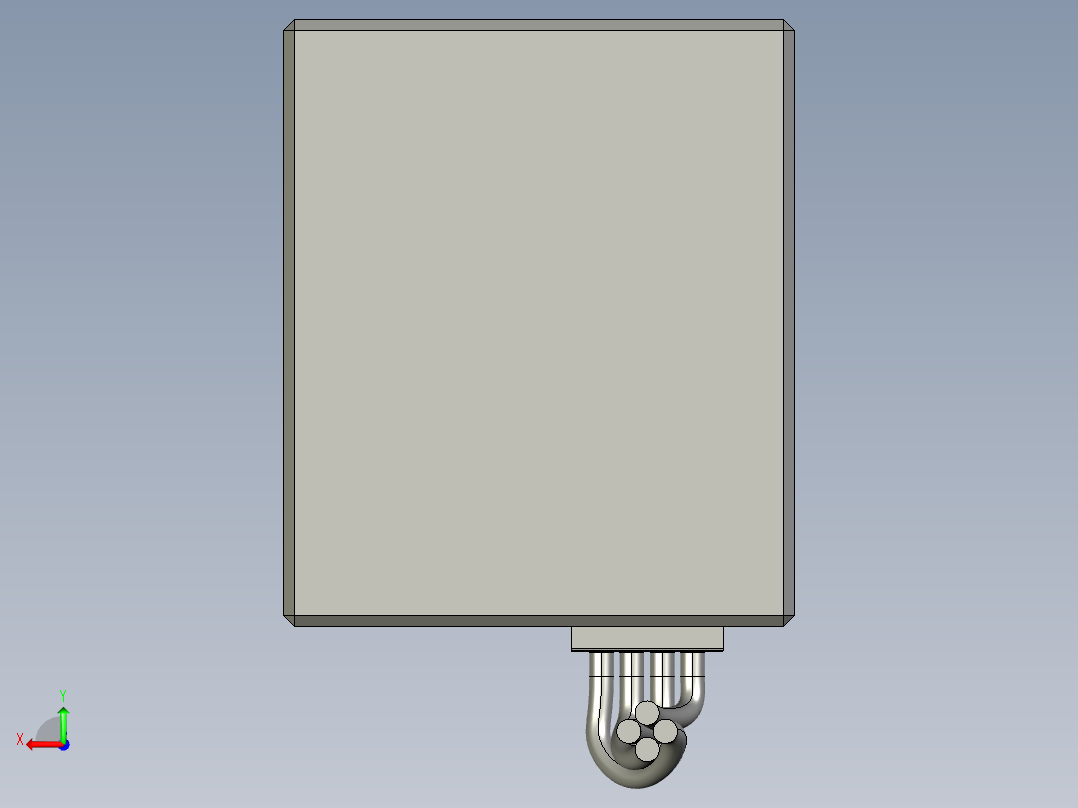 罗盘传感器 RM3100后视图