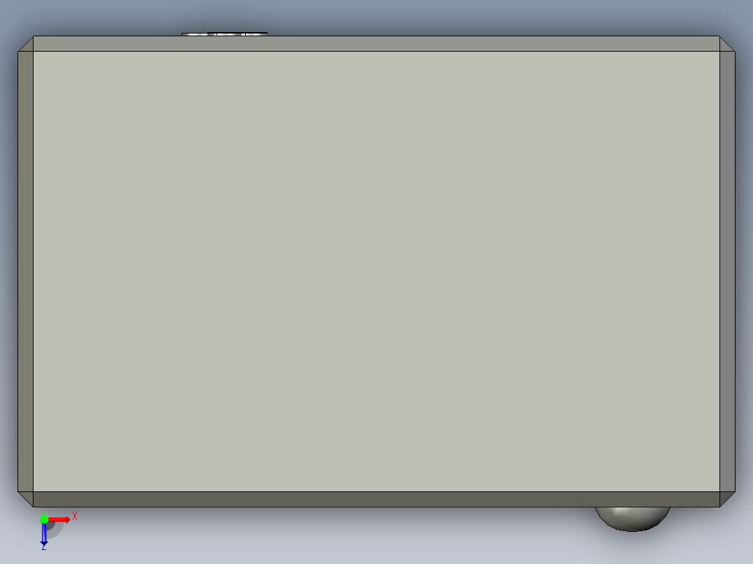 罗盘传感器 RM3100俯视图