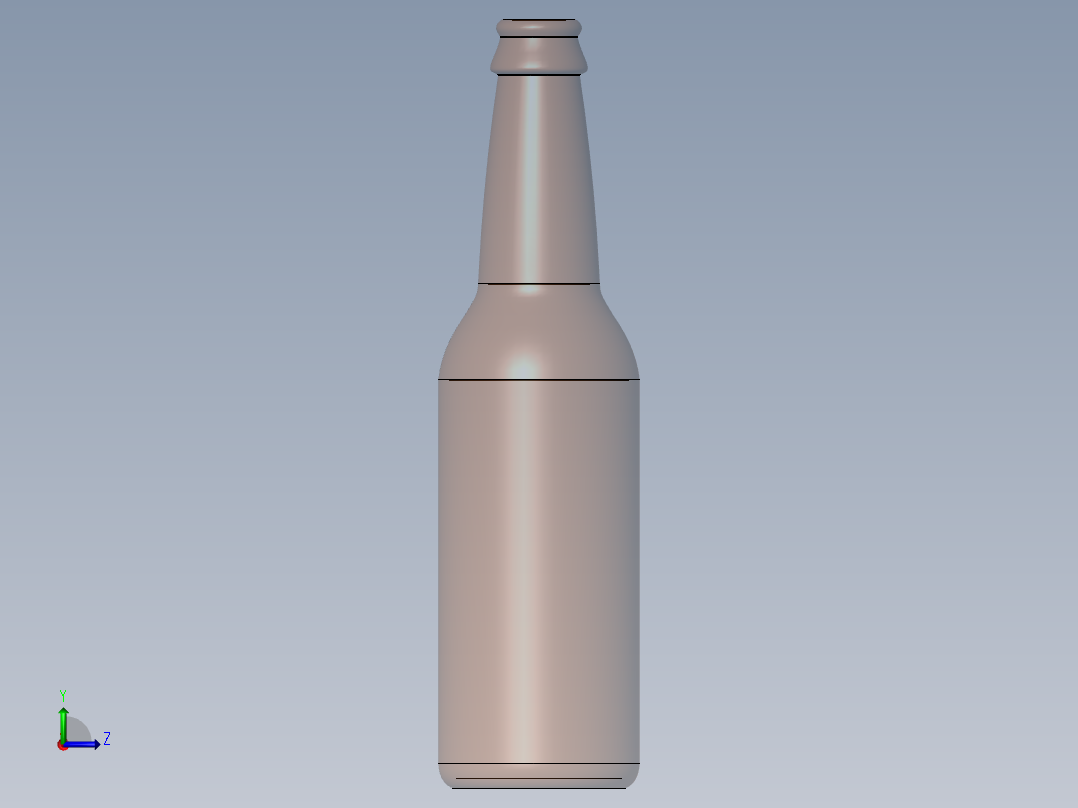 玻璃器子、杯子左视图